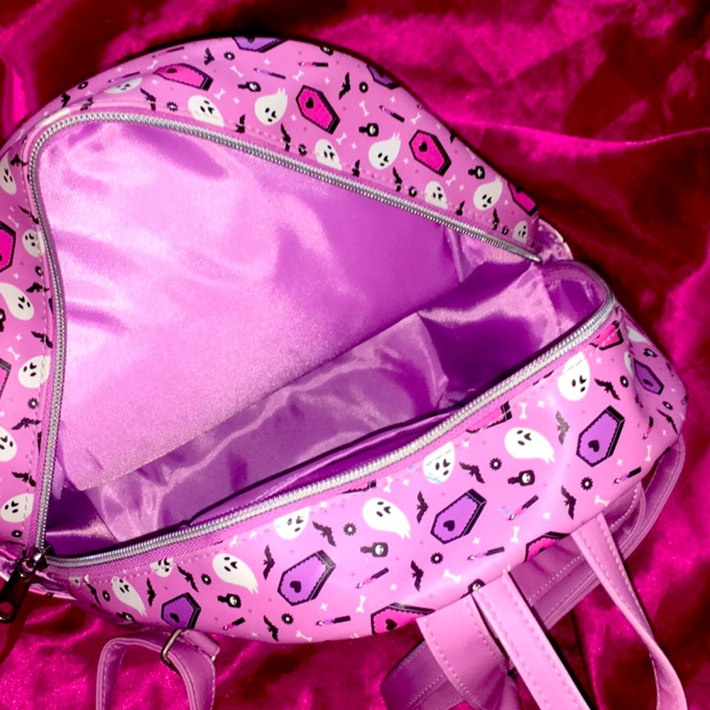 Haunted Ghouls Mini Backpack 💜👻 - Picture 3 of 3